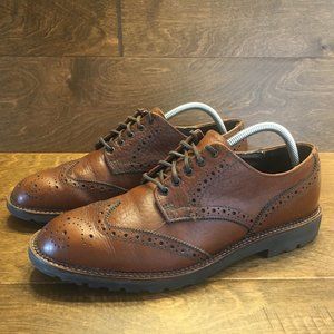 Dexter Men's Leather Wingtip Oxford Dress Shoes